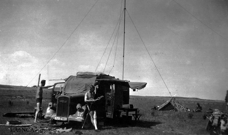 GERMAN WW2 RADIO COLLECTION, LA6NCA, 5W.S.b