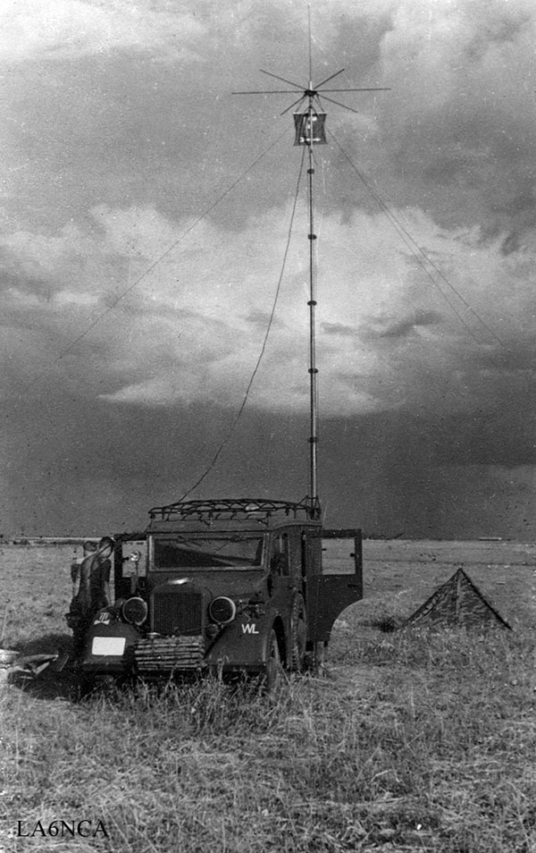 GERMAN WW2 RADIO COLLECTION, LA6NCA, 5W.S.b